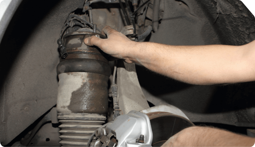 Suspension damage repair